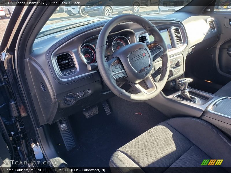 Pitch Black / Black 2019 Dodge Charger GT
