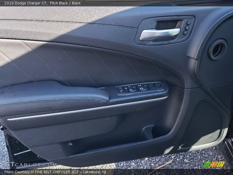 Pitch Black / Black 2019 Dodge Charger GT
