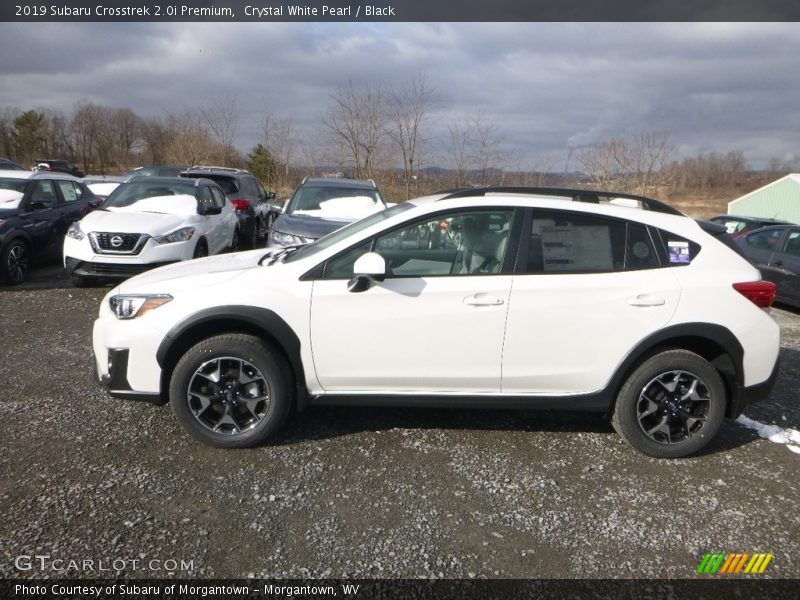 Crystal White Pearl / Black 2019 Subaru Crosstrek 2.0i Premium