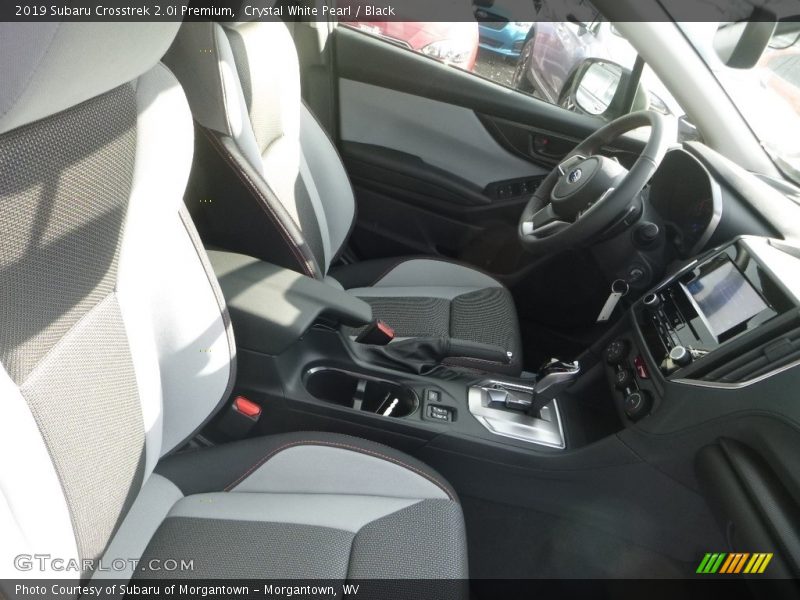 Crystal White Pearl / Black 2019 Subaru Crosstrek 2.0i Premium