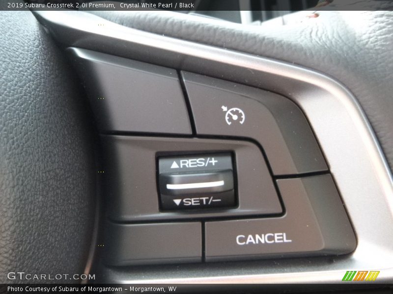 Crystal White Pearl / Black 2019 Subaru Crosstrek 2.0i Premium