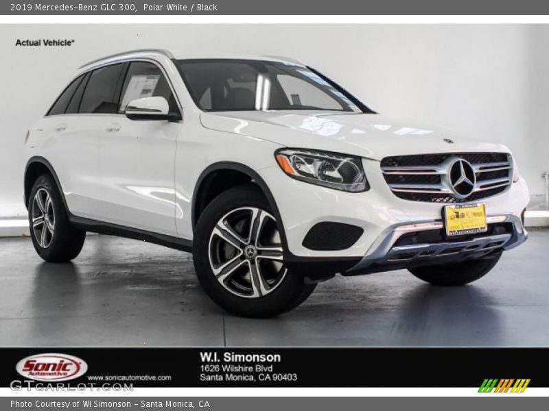 Polar White / Black 2019 Mercedes-Benz GLC 300