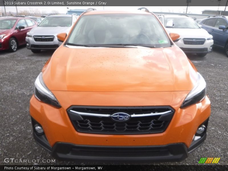Sunshine Orange / Gray 2019 Subaru Crosstrek 2.0i Limited