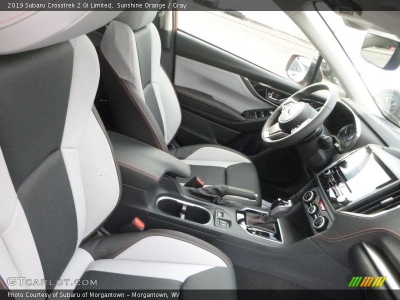 Sunshine Orange / Gray 2019 Subaru Crosstrek 2.0i Limited