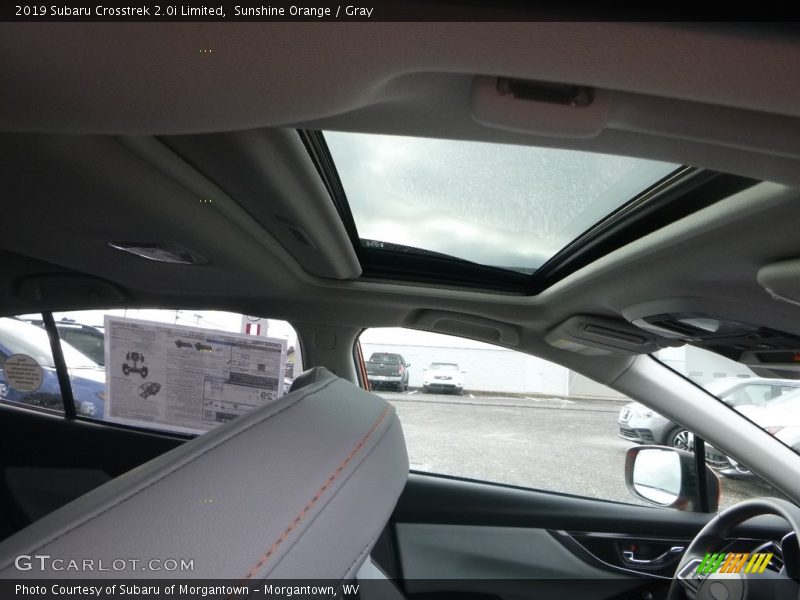 Sunshine Orange / Gray 2019 Subaru Crosstrek 2.0i Limited