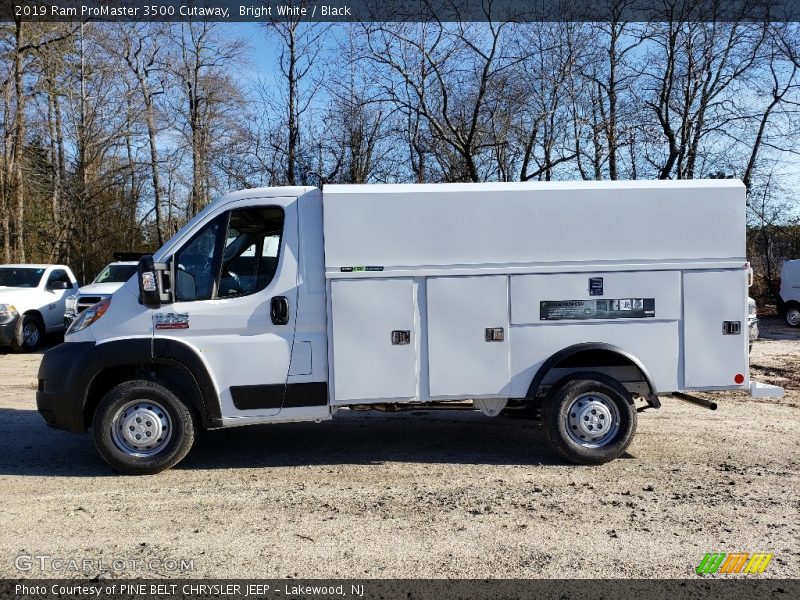 Bright White / Black 2019 Ram ProMaster 3500 Cutaway
