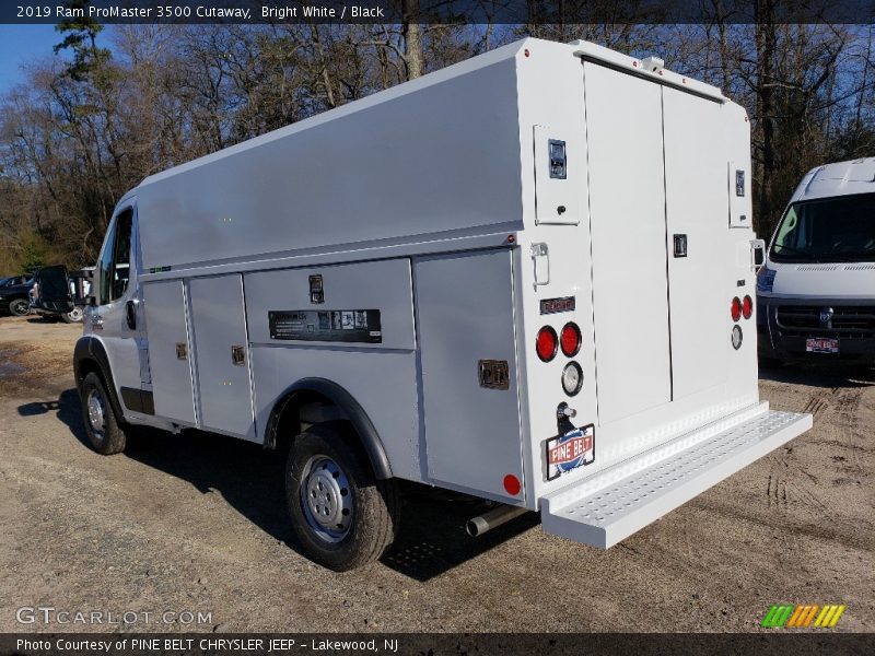 Bright White / Black 2019 Ram ProMaster 3500 Cutaway