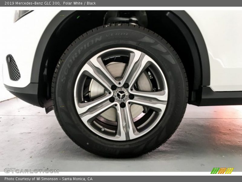 Polar White / Black 2019 Mercedes-Benz GLC 300