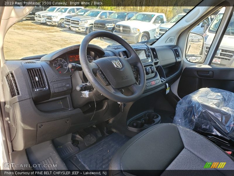 Bright White / Black 2019 Ram ProMaster 3500 Cutaway