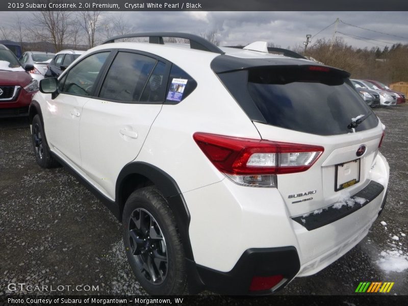 Crystal White Pearl / Black 2019 Subaru Crosstrek 2.0i Premium