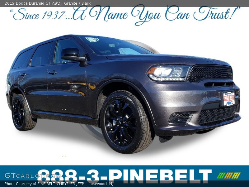 Granite / Black 2019 Dodge Durango GT AWD