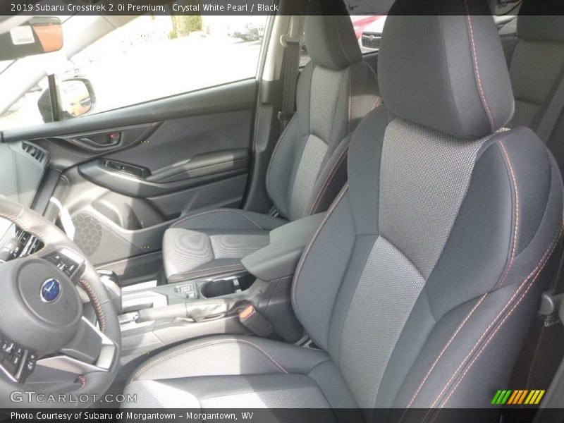 Crystal White Pearl / Black 2019 Subaru Crosstrek 2.0i Premium