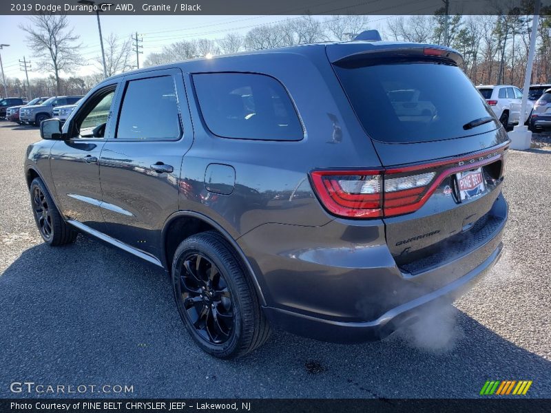 Granite / Black 2019 Dodge Durango GT AWD
