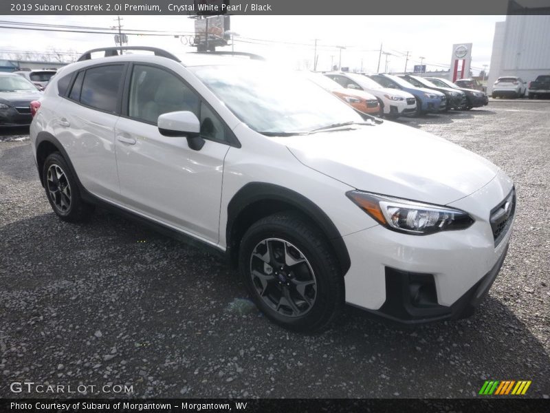 Crystal White Pearl / Black 2019 Subaru Crosstrek 2.0i Premium
