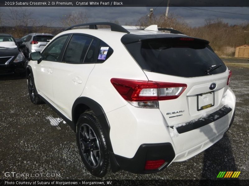 Crystal White Pearl / Black 2019 Subaru Crosstrek 2.0i Premium