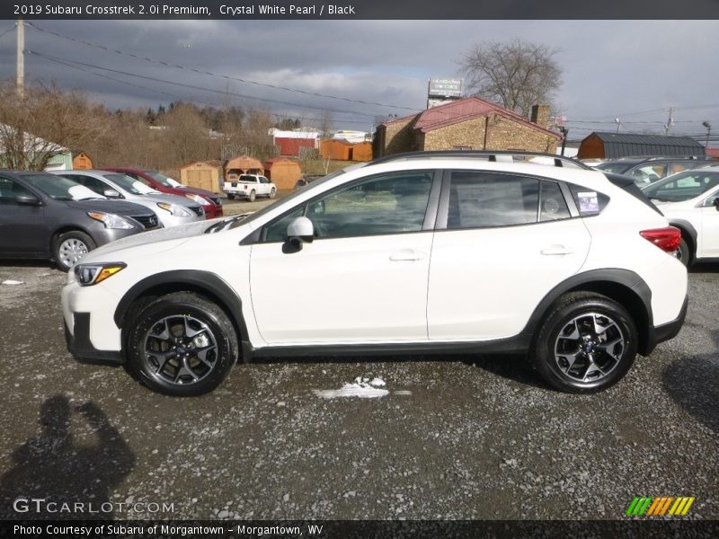 Crystal White Pearl / Black 2019 Subaru Crosstrek 2.0i Premium