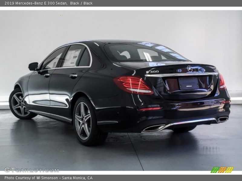Black / Black 2019 Mercedes-Benz E 300 Sedan