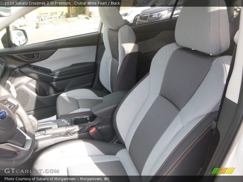 Crystal White Pearl / Black 2019 Subaru Crosstrek 2.0i Premium