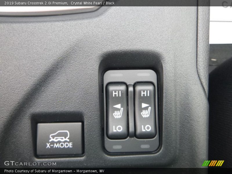 Crystal White Pearl / Black 2019 Subaru Crosstrek 2.0i Premium