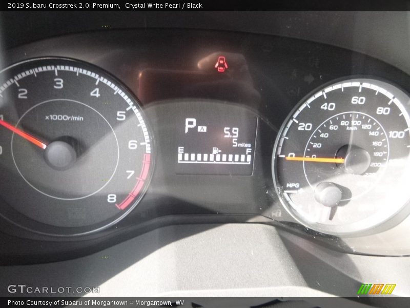 Crystal White Pearl / Black 2019 Subaru Crosstrek 2.0i Premium