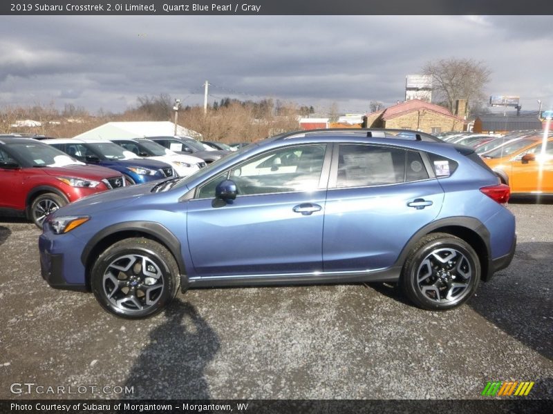 Quartz Blue Pearl / Gray 2019 Subaru Crosstrek 2.0i Limited