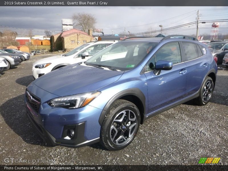 Quartz Blue Pearl / Gray 2019 Subaru Crosstrek 2.0i Limited