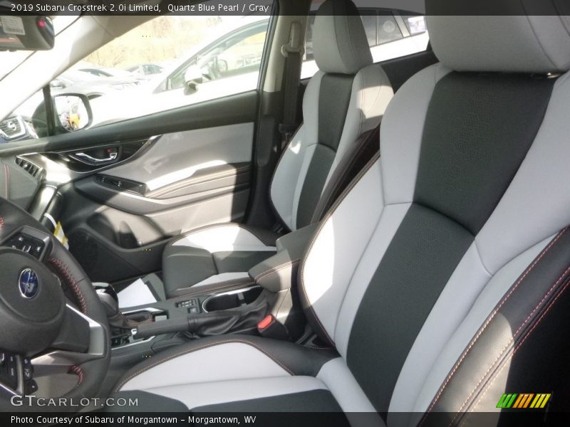 Quartz Blue Pearl / Gray 2019 Subaru Crosstrek 2.0i Limited