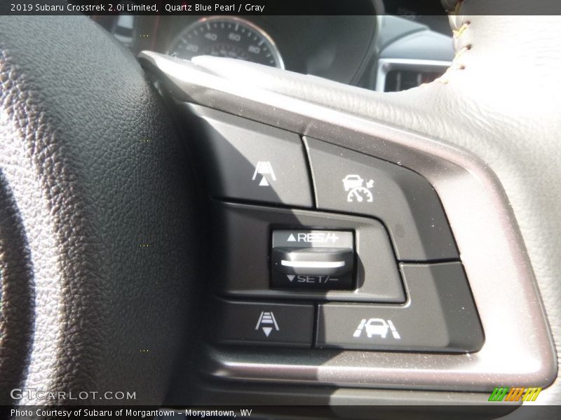 Quartz Blue Pearl / Gray 2019 Subaru Crosstrek 2.0i Limited