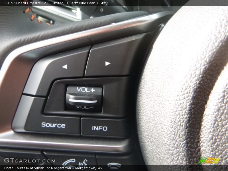 Quartz Blue Pearl / Gray 2019 Subaru Crosstrek 2.0i Limited