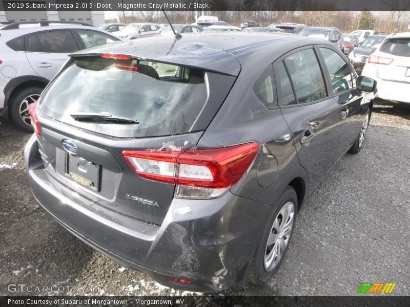 Magnetite Gray Metallic / Black 2019 Subaru Impreza 2.0i 5-Door