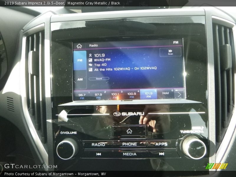 Magnetite Gray Metallic / Black 2019 Subaru Impreza 2.0i 5-Door