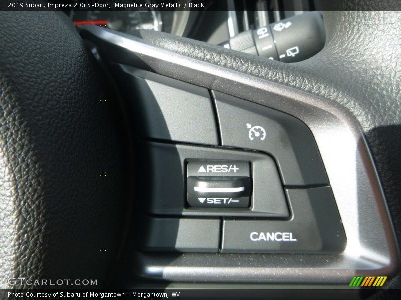 Magnetite Gray Metallic / Black 2019 Subaru Impreza 2.0i 5-Door