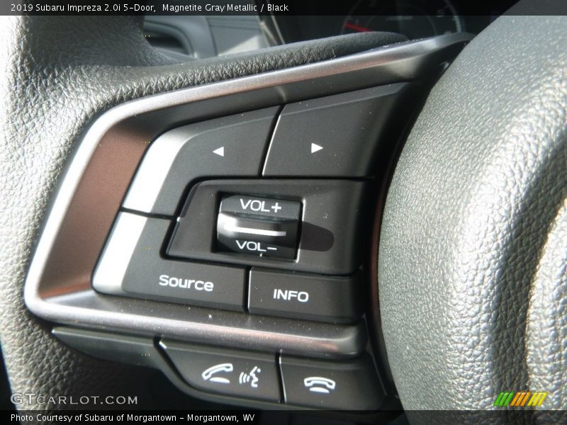 Magnetite Gray Metallic / Black 2019 Subaru Impreza 2.0i 5-Door