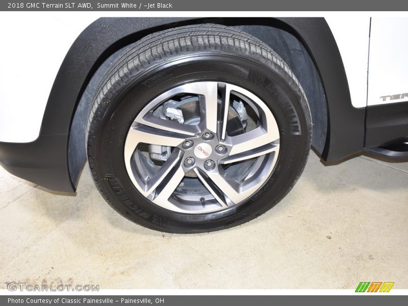 Summit White / ­Jet Black 2018 GMC Terrain SLT AWD