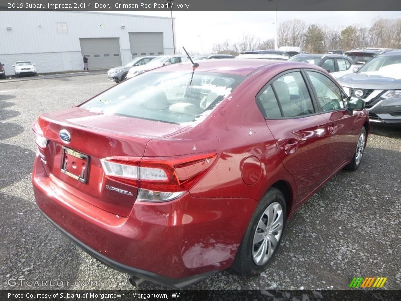 Crimson Red Pearl / Ivory 2019 Subaru Impreza 2.0i 4-Door