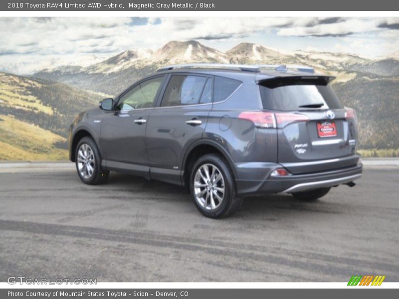 Magnetic Gray Metallic / Black 2018 Toyota RAV4 Limited AWD Hybrid