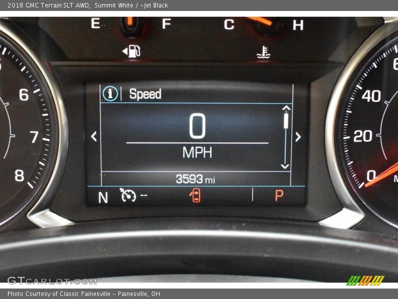 Summit White / ­Jet Black 2018 GMC Terrain SLT AWD