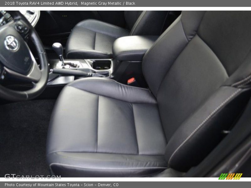 Magnetic Gray Metallic / Black 2018 Toyota RAV4 Limited AWD Hybrid