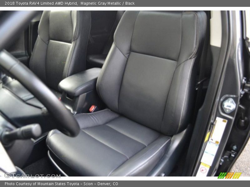 Magnetic Gray Metallic / Black 2018 Toyota RAV4 Limited AWD Hybrid