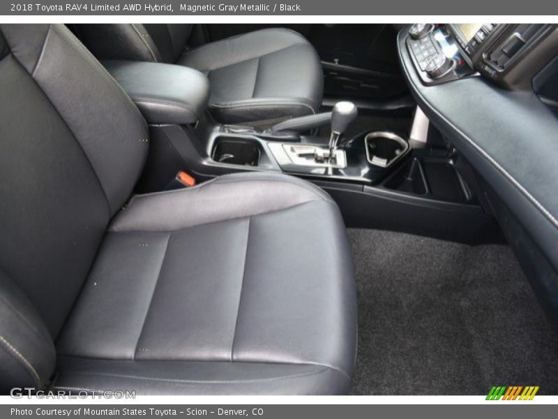 Magnetic Gray Metallic / Black 2018 Toyota RAV4 Limited AWD Hybrid
