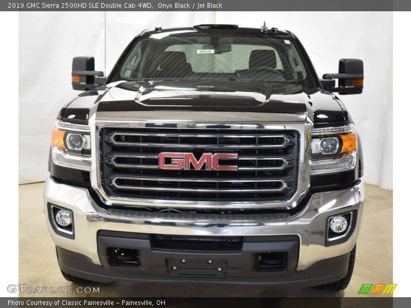 Onyx Black / Jet Black 2019 GMC Sierra 2500HD SLE Double Cab 4WD