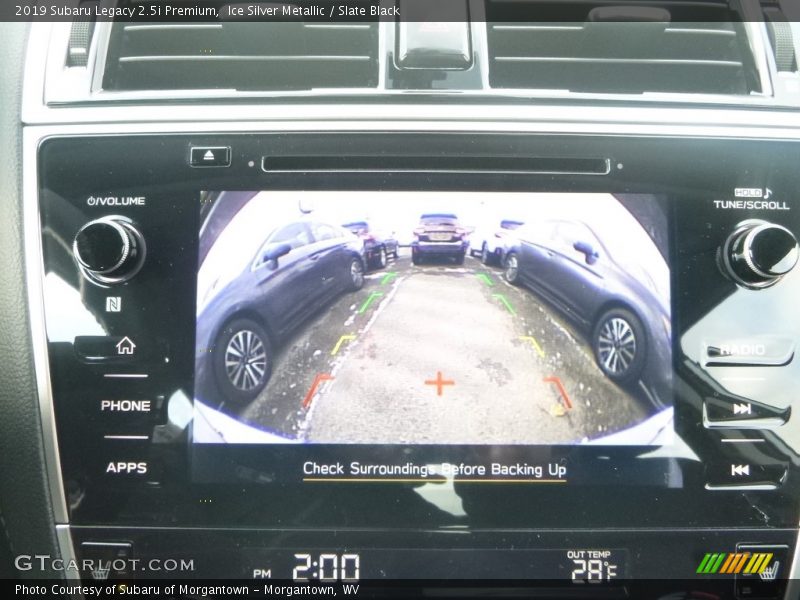 Ice Silver Metallic / Slate Black 2019 Subaru Legacy 2.5i Premium