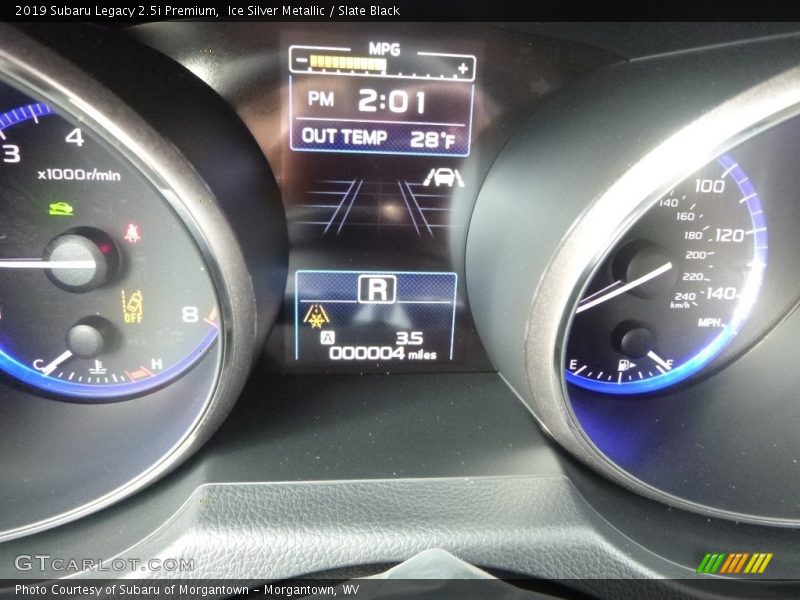 Ice Silver Metallic / Slate Black 2019 Subaru Legacy 2.5i Premium