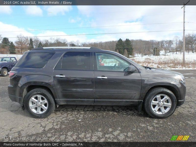 Iridium Metallic / Ebony 2016 GMC Acadia SLE