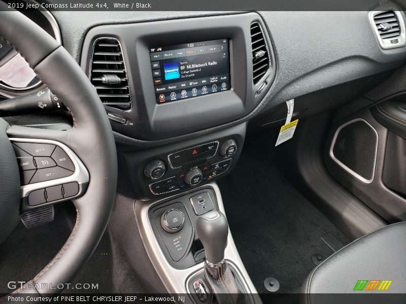White / Black 2019 Jeep Compass Latitude 4x4