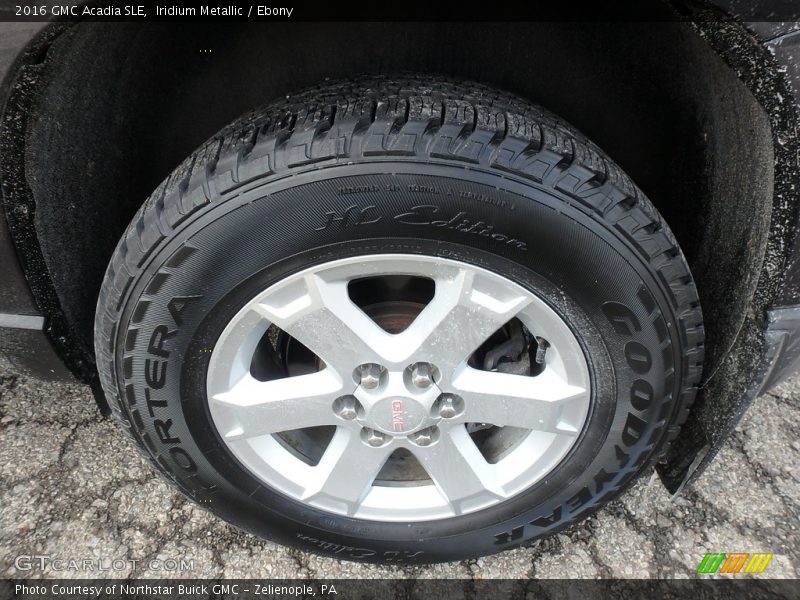 Iridium Metallic / Ebony 2016 GMC Acadia SLE