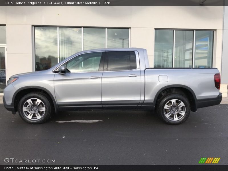 Lunar Silver Metallic / Black 2019 Honda Ridgeline RTL-E AWD