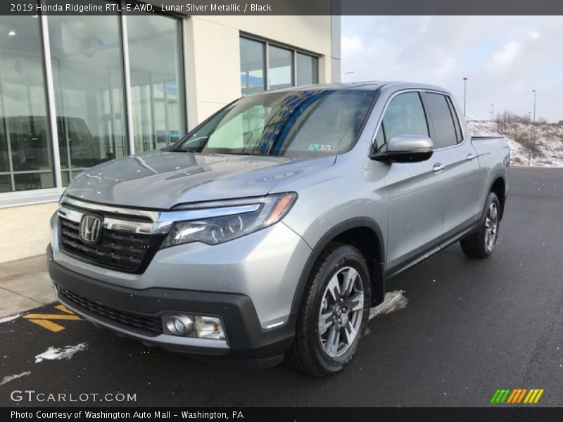 Lunar Silver Metallic / Black 2019 Honda Ridgeline RTL-E AWD