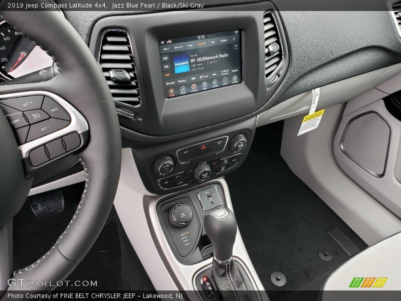 Jazz Blue Pearl / Black/Ski Gray 2019 Jeep Compass Latitude 4x4
