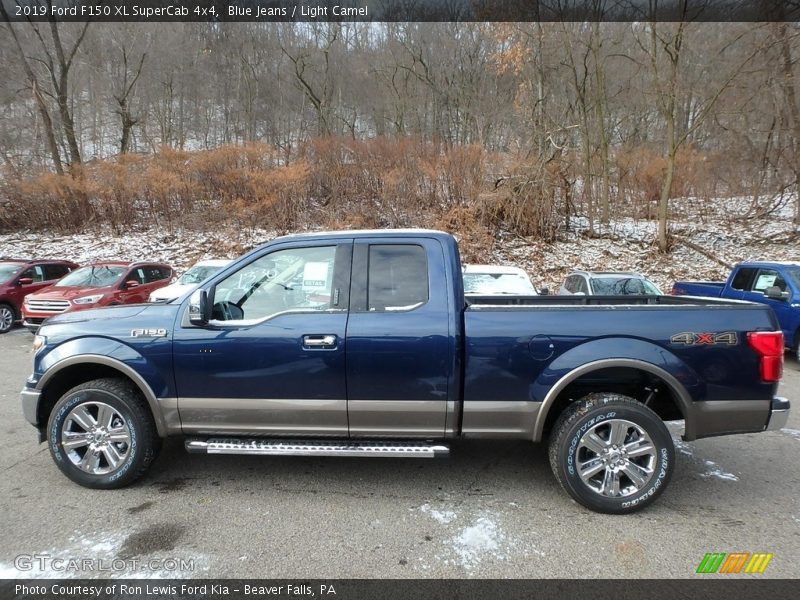  2019 F150 XL SuperCab 4x4 Blue Jeans